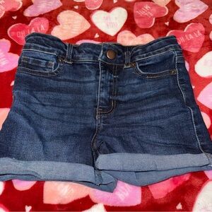 Copper Key Girls Size 6 Blue Jean Denim Shorts